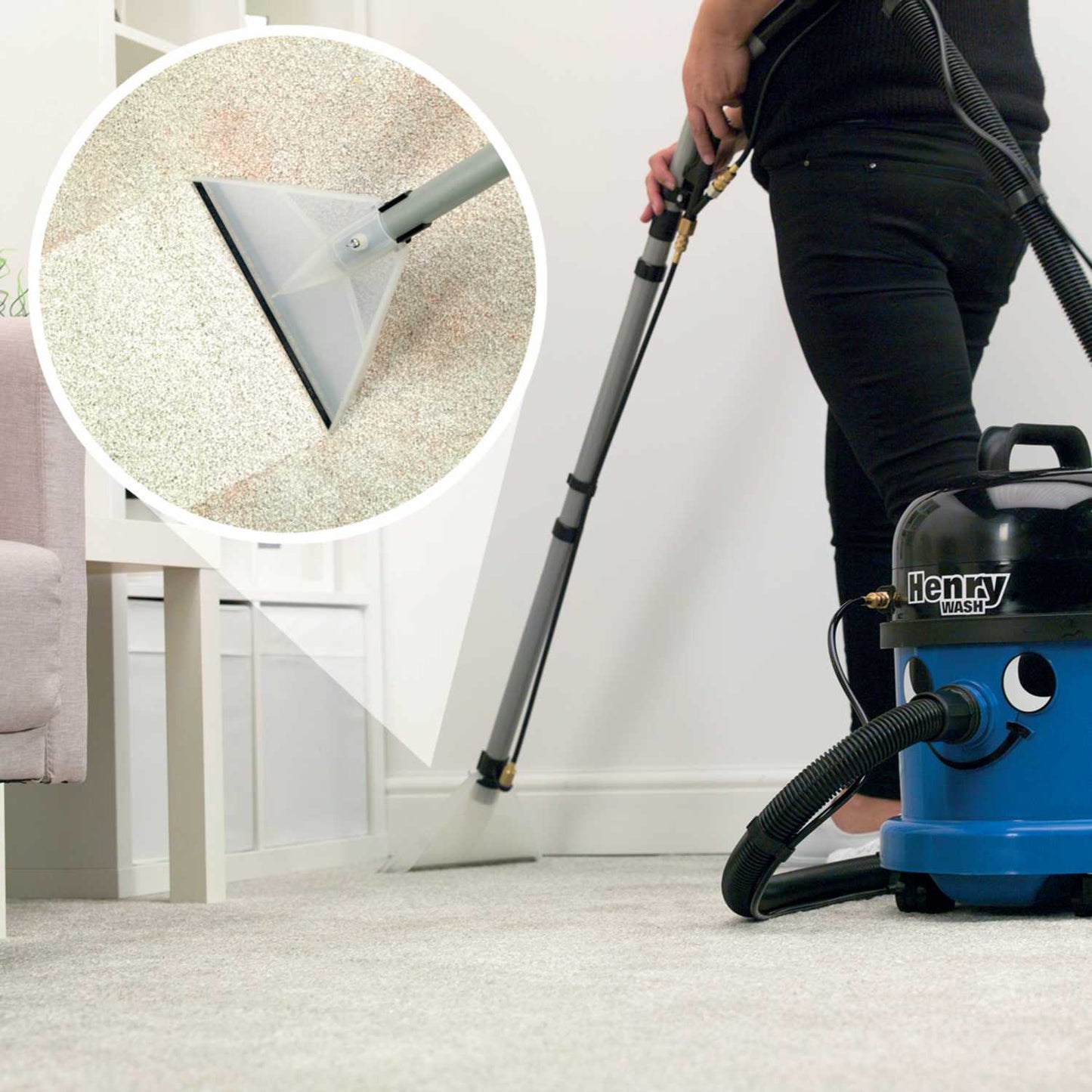 HENRY WASH CARPET & HARD FLOOR CLEANER 230V