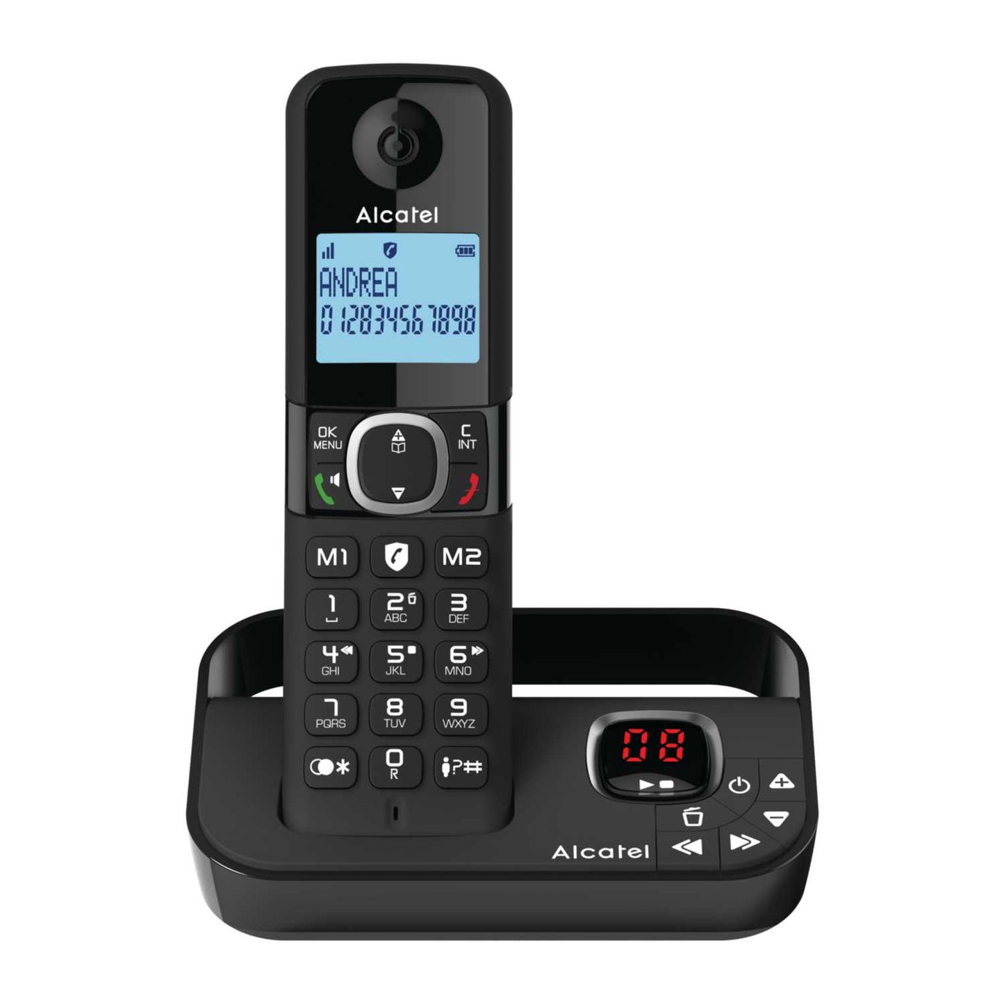 F860 DECT PHONE WITH VOICEMAIL SINGLE