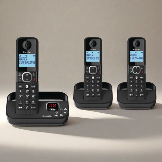 F860 DECT PHONE WITH VOICEMAIL TRIO