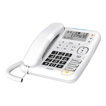 TMAX 70 CORDED PHONE WITH AUDIOBOOST WHT