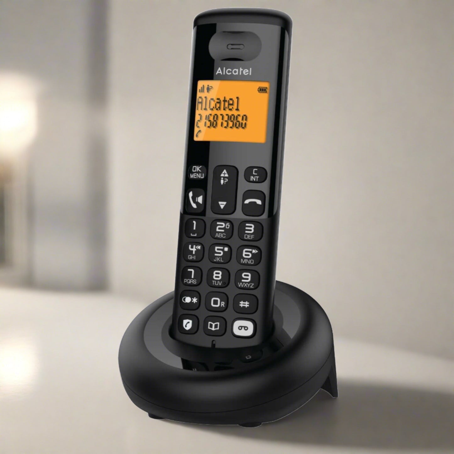 E260 DECT PHONE WITH ANSWER MACHINE SINGLE