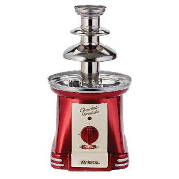 PARTY TIME RETRO CHOCOLATE FOUNTAIN RED