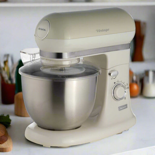VINTAGE 1200W 5.5L STAND MIXER CREAM