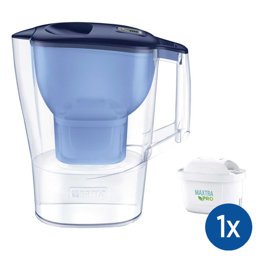 2.4L ALUNA WATER FILTER JUG BLUE 1 x MAXTRA PRO