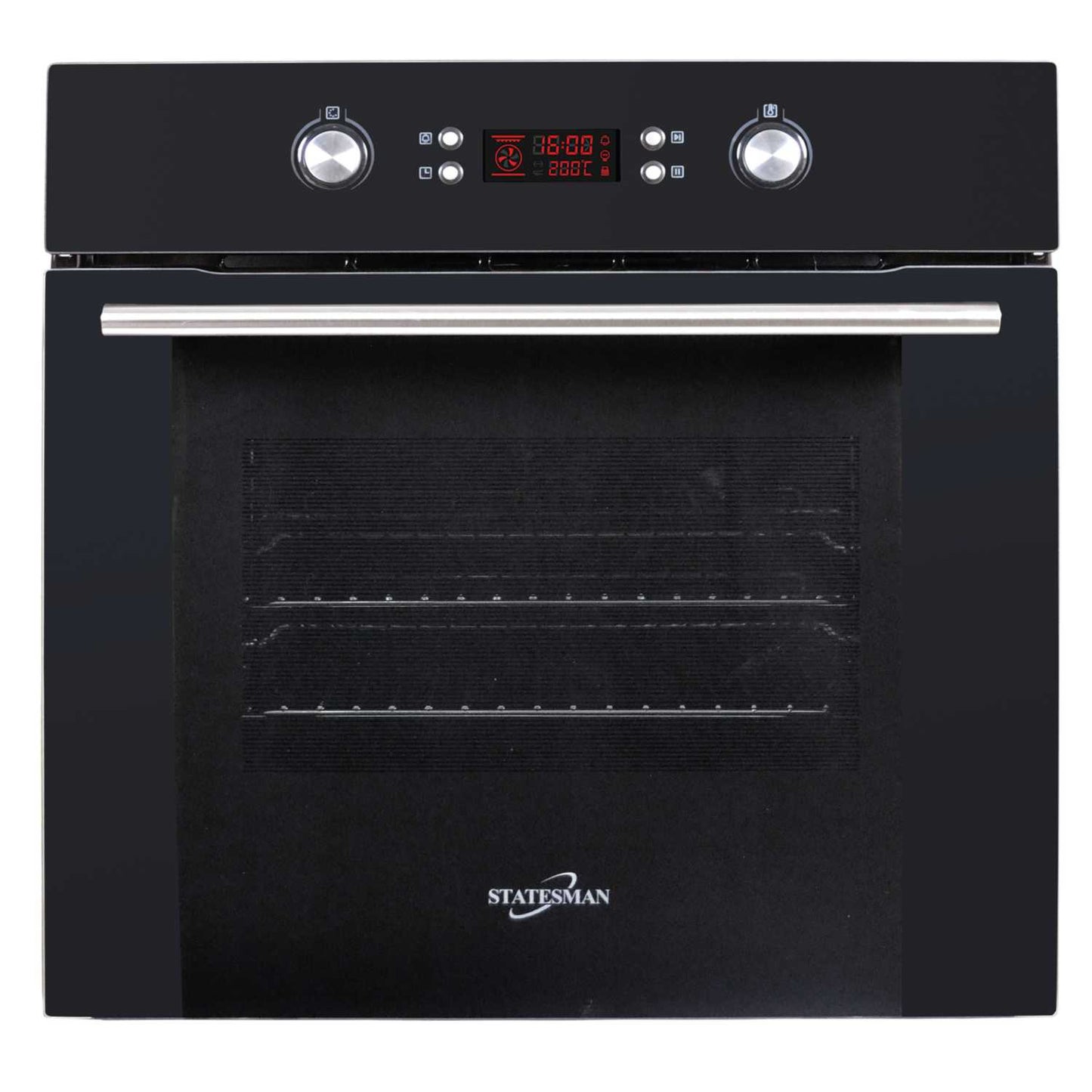 BUILT-IN MULTIFUNCTION FAN OVEN BLACK
