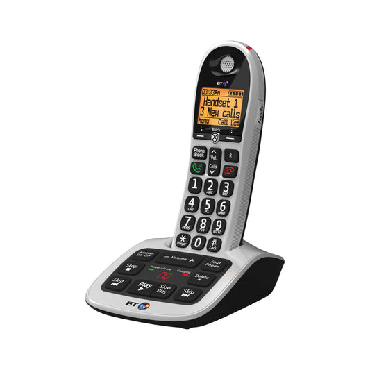 BT4600 BIG BUTTON SINGLE TELEPHONE ANSWERPHONE