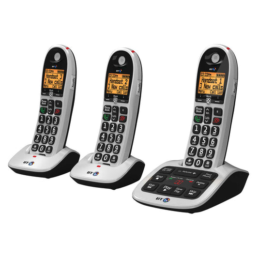 BT4600 BIG BUTTON TRIO TELEPHONE ANSWERPHONE