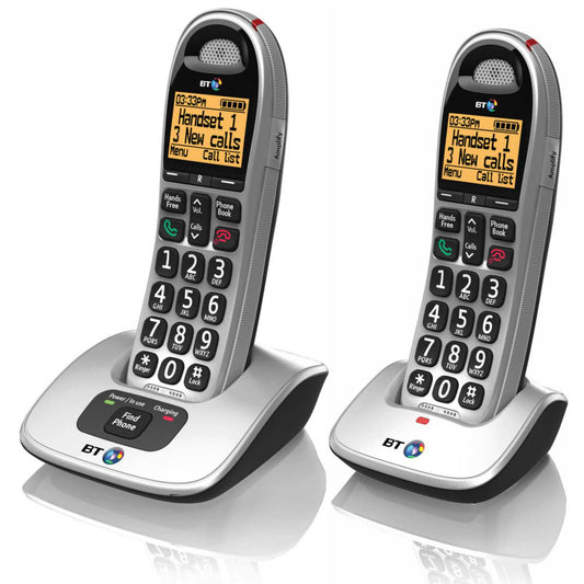 BT4000 BIG BUTTON TWIN DECT TELEPHONE