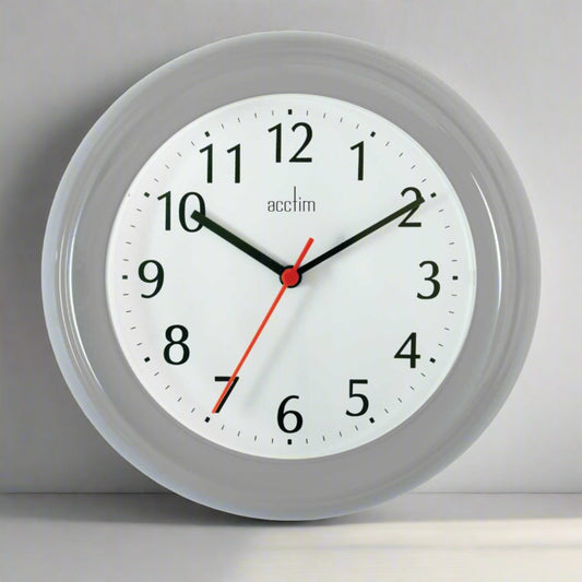 WYCOMBE WALL CLOCK GREY