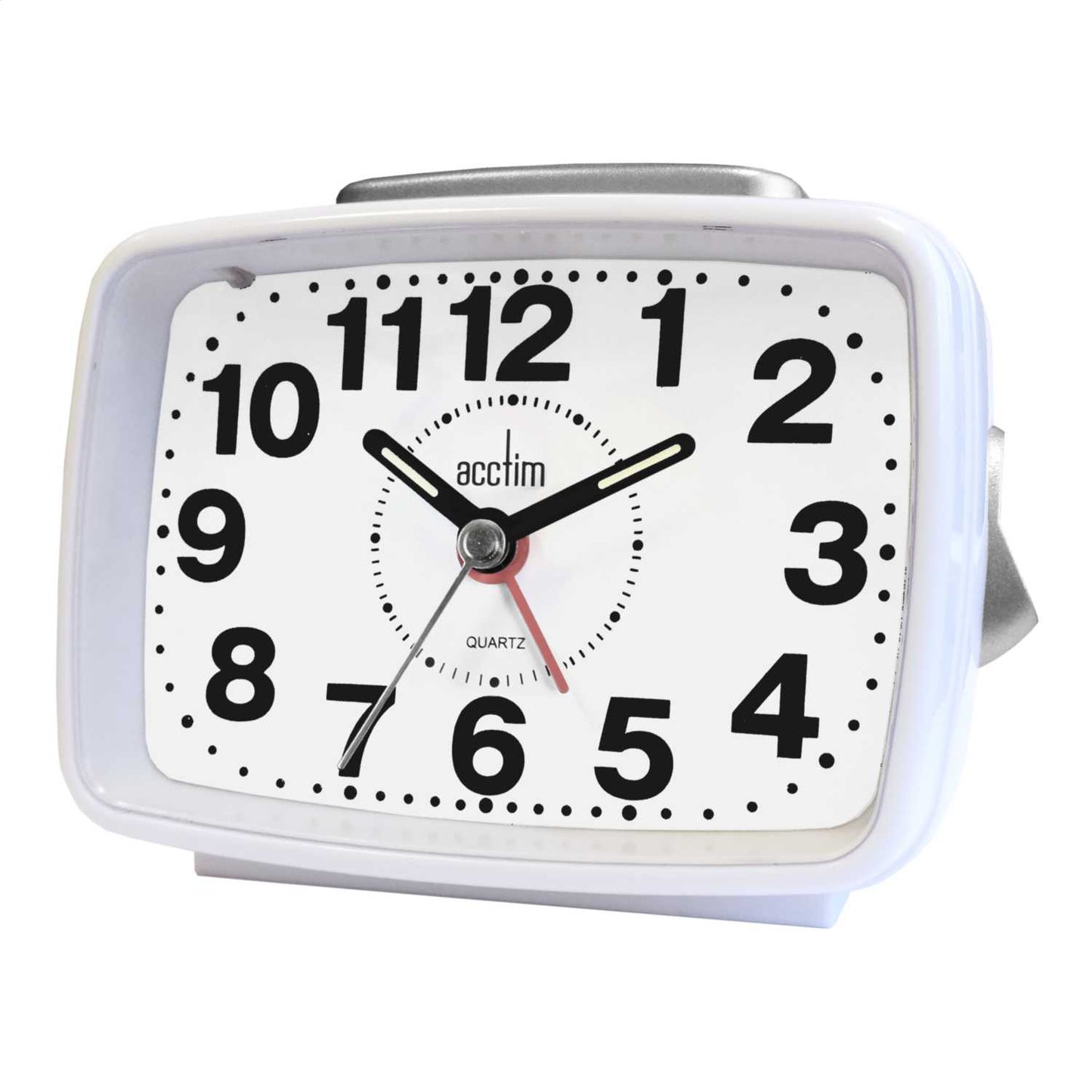 TITAN 2 ALARM CLOCK WHITE