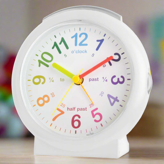 LULU 2 ALARM CLOCK WHITE