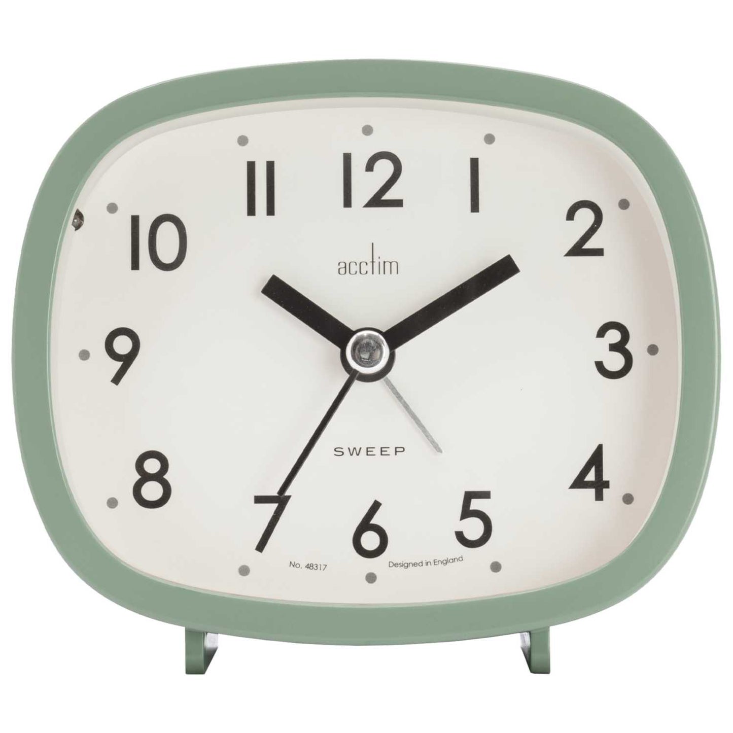 HILDA RETRO NON-TICKING ALARM CLOCK CLOVERFIELD