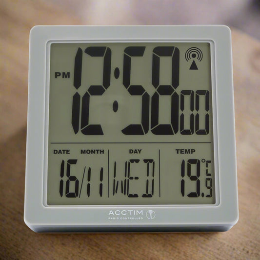 VARSITY RADIO CTRL MULTIFUNC DISPLAY ALARM GREY