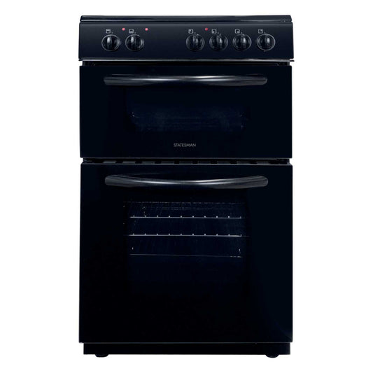 ATLAS 50CM D. OVEN ELECTRIC CERAMIC COOKER BLACK