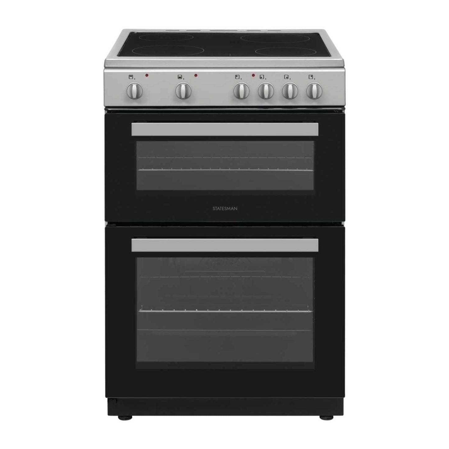 60CM D. OVEN ELECTRIC CERAMIC COOKER SILVER