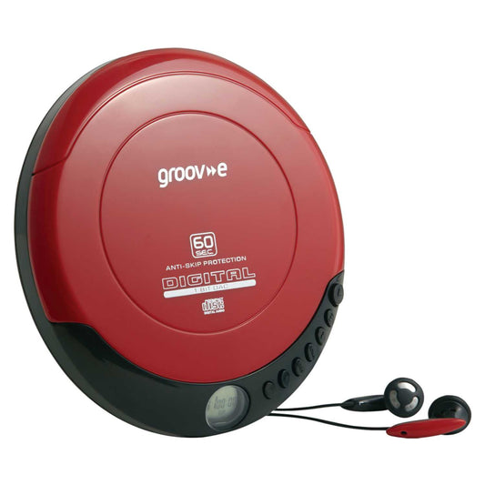 PERSONAL CD PLAYER RED