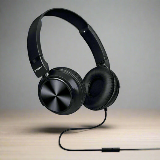 TEMPO STEREO HEADPHONES BLACK