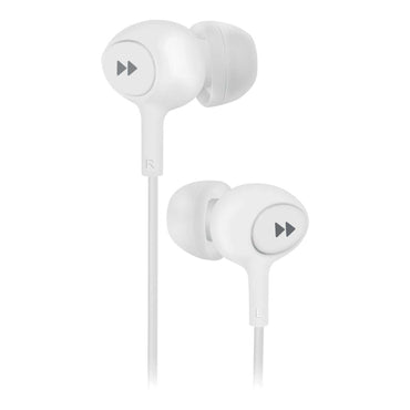 MOBILE BUDS EARPHONES WITH REMOTE & MIC WHIT