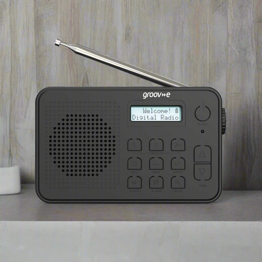 MADRID RECHARGEABLE DAB/FM RADIO WITH BLUETOOTH