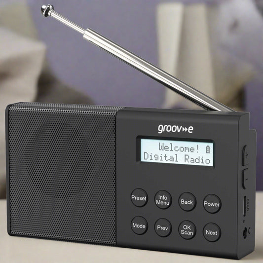 GENEVA RECHARGEABLE DAB/FM RADIO WITH BLUETOOTH