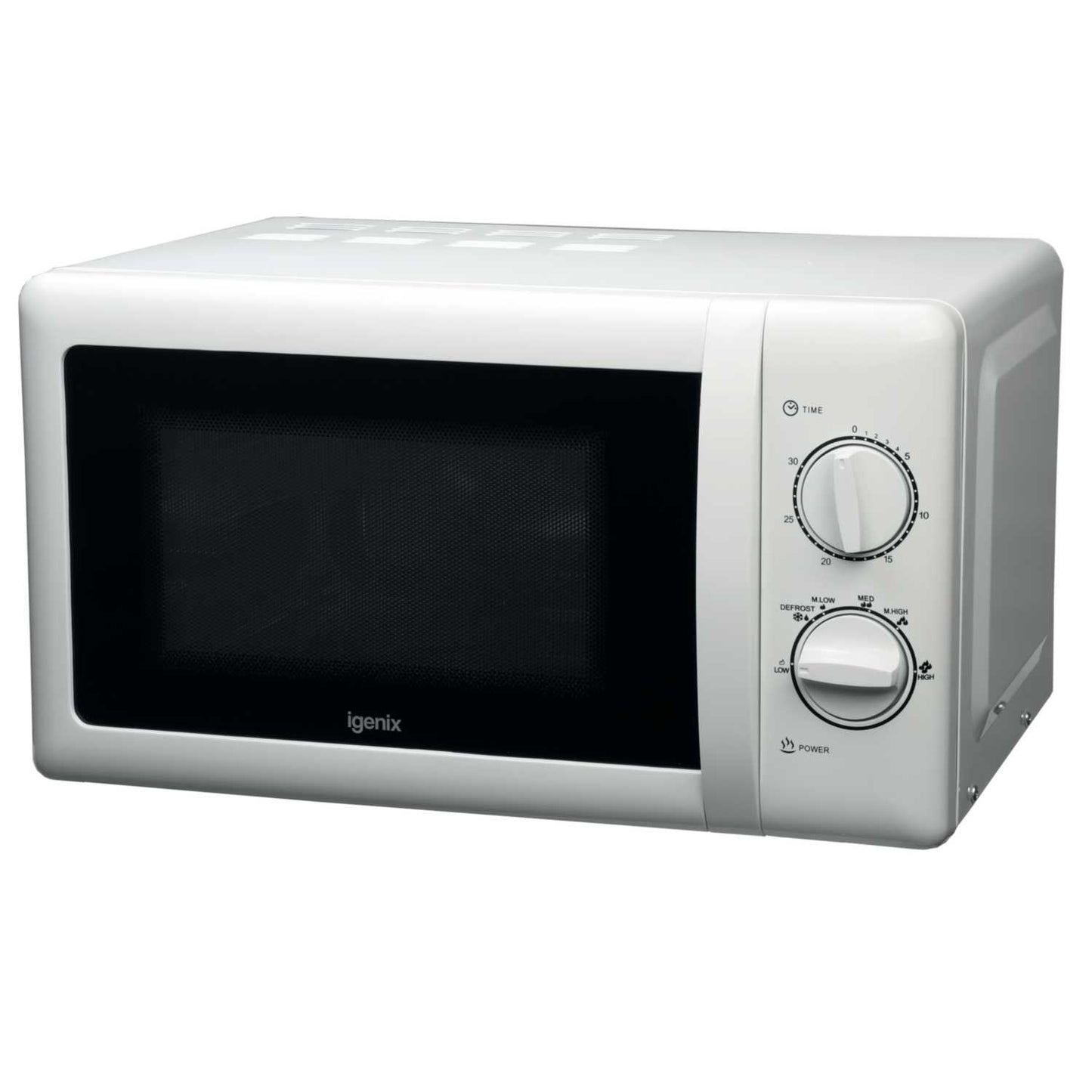 20 LITRE 800W MANUAL MICROWAVE WITH S.S. CAVITY WH