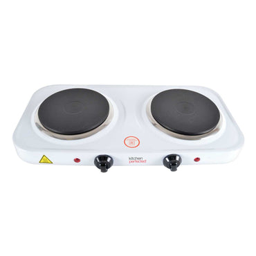 2000W DOUBLE HOTPLATE WHITE