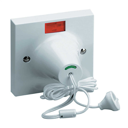 45AMP DOUBLE POLE PULL SWITCH WITH NEON INDICATOR