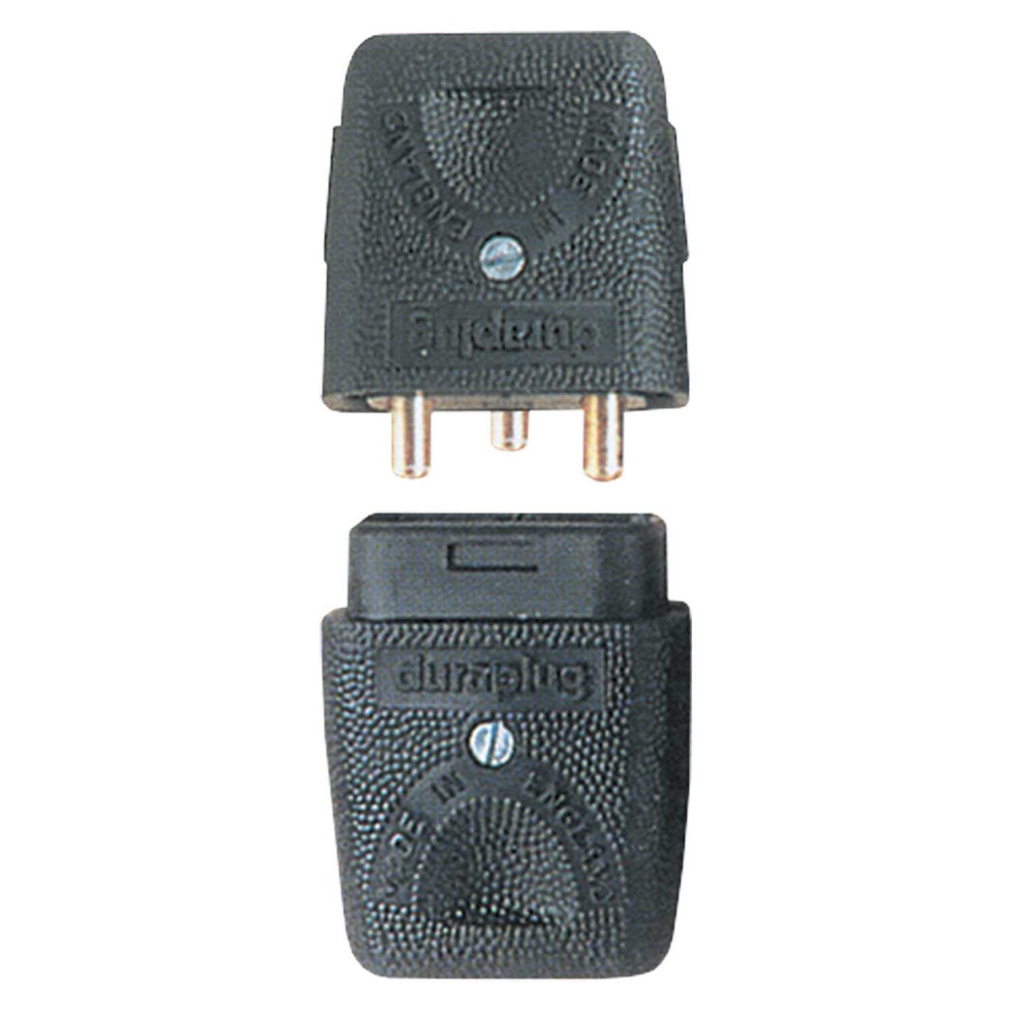 LEAD CONNECTOR BLACK FINISH 3 PIN