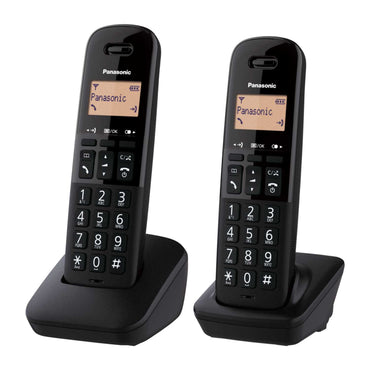 TWIN DIGITAL CORDLESS PHONE BLACK