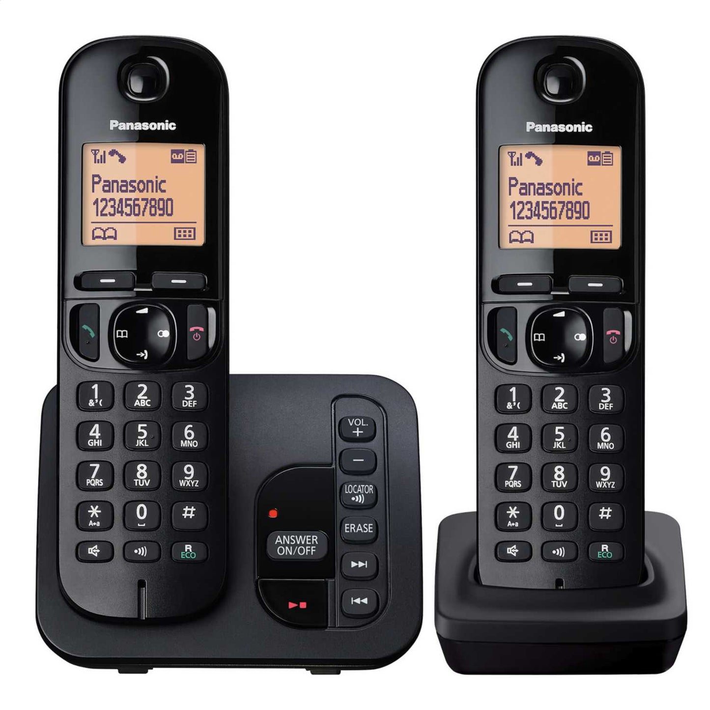 DECT TWIN PHONE ANSWERMACHINE CALL BLOCK