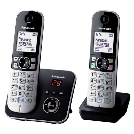 DECT TWIN PHONE ANSWER MACHINE ECO MODE