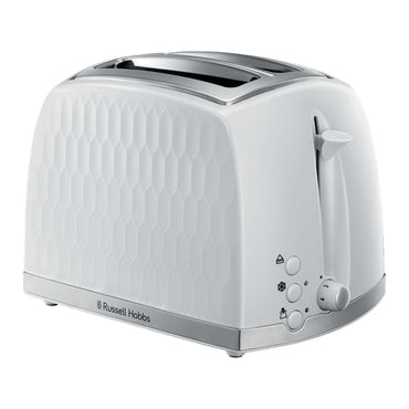 HONEYCOMB 2 SLICE TOASTER WHITE