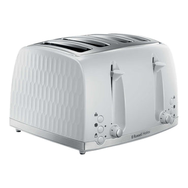 HONEYCOMB 4 SLICE TOASTER WHITE