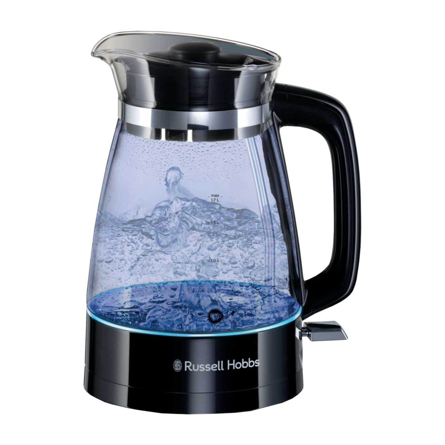 1.7L CLASSIC GLASS KETTLE BLACK
