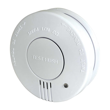 PHOTOELECTRIC SMOKE ALARM WITH HUSH FEATURE