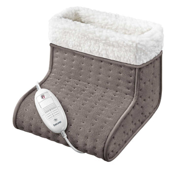 COSY FOOT WARMER WITH 3 HEAT SETTINGS TAUPE