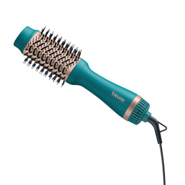 2 IN 1 VOLUMISING HAIR DRYER BRUSH OCEAN BLUE