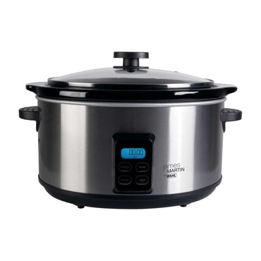 JAMES MARTIN 4.7L DIGITAL SLOW COOKER S/S