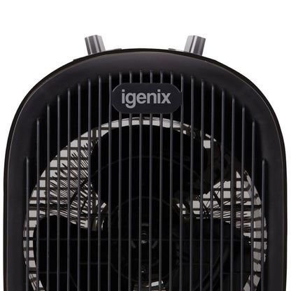 2000W Upright Fan Heater Black