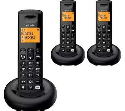 E260 DECT PHONE WITH ANSWER MACHINE TRIO