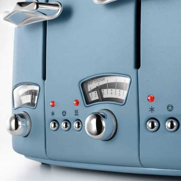 4 SLICE ARGENTO TOASTER BLUE