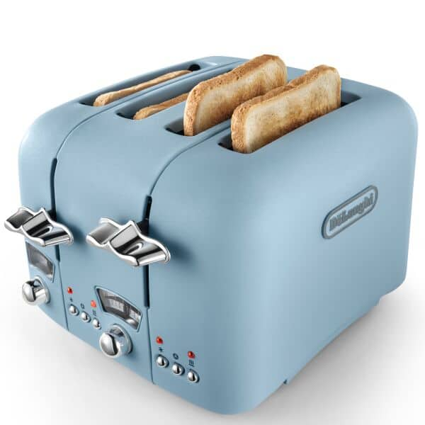 4 SLICE ARGENTO TOASTER BLUE