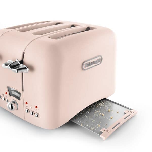 4 SLICE ARGENTO TOASTER PINK