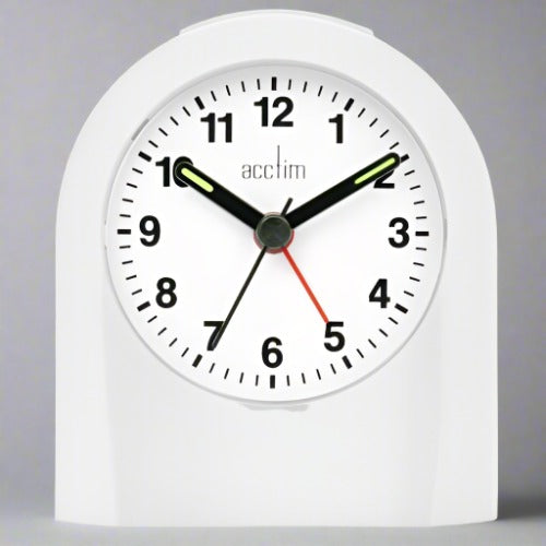 PALMA ALARM CLOCK WHITE