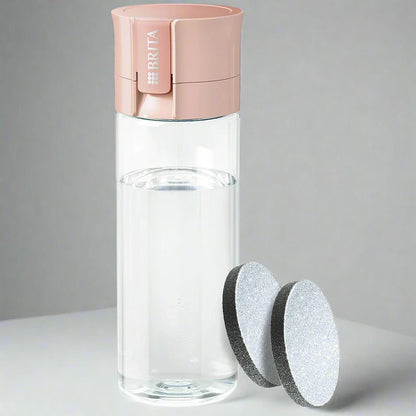 Pastel Apricot Water Filter Bottle