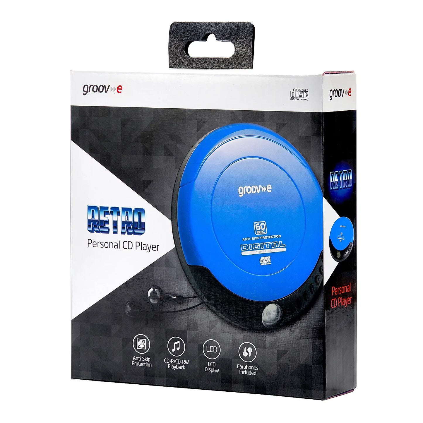 PERSONAL CD PLAYER BLUE