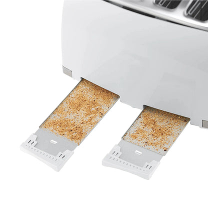 HONEYCOMB 4 SLICE TOASTER WHITE