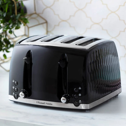 HONEYCOMB 4 SLICE TOASTER BLACK