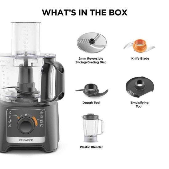 800W MULTIPRO 2IN1 COMPT FOOD PROCESSOR & BLENDER