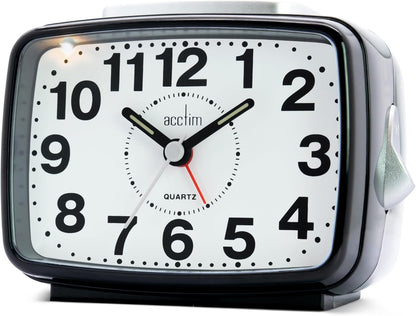 TITAN 2 ALARM CLOCK BLACK